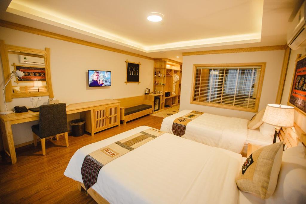 Phòng Standard 1 Giường Lớn hoặc 2 Giường Đơn - Sapa Highland Resort