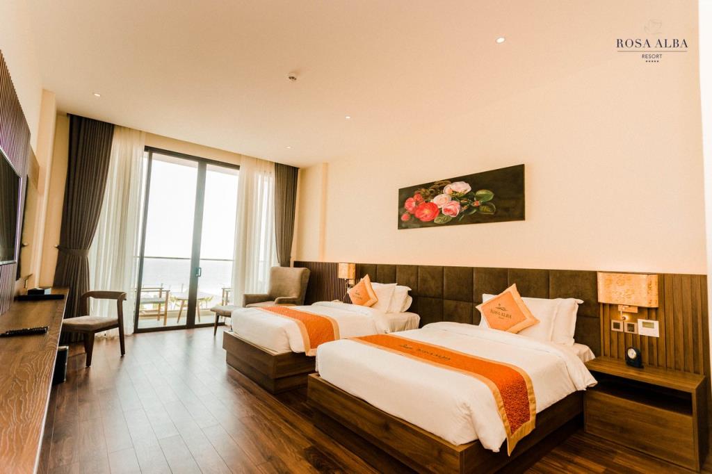 Phòng Premium Deluxe Twin - Rosa Alba Resort & Villas Tuy Hoa