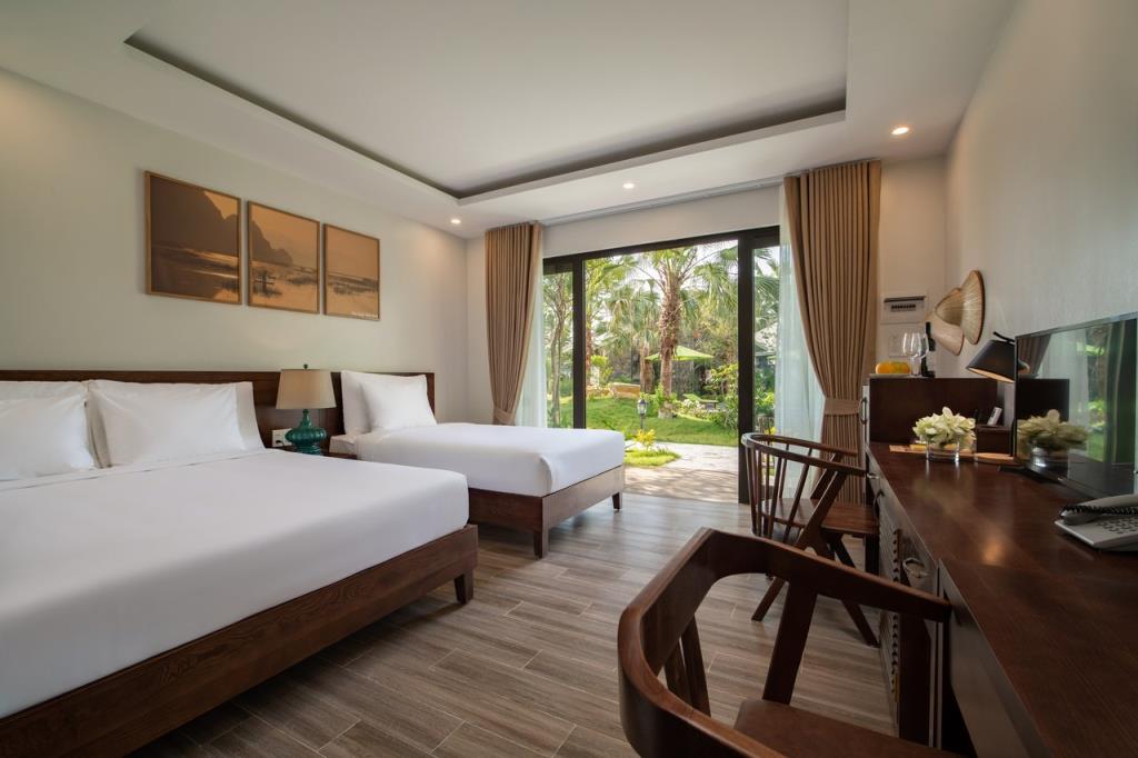 Deluxe Family Room With Pool View - Bái Đính Riverside Resort & Spa