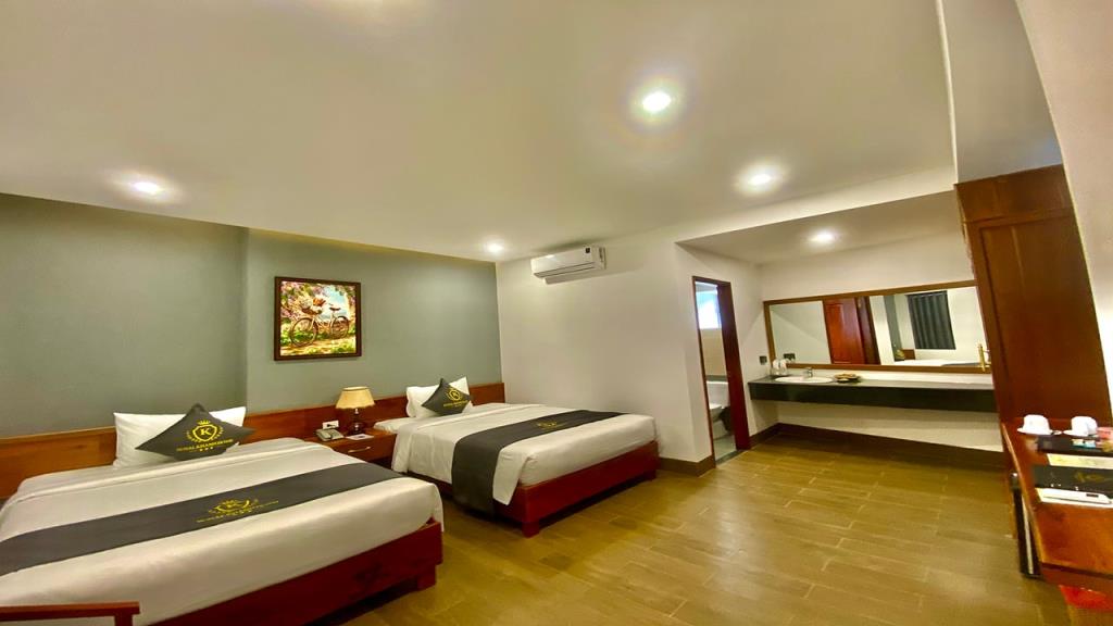 Phòng Deluxe Twin - Khách sạn Royal Khanh