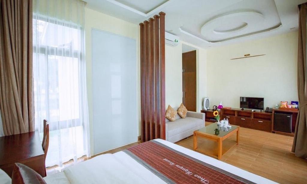 Phòng Deluxe 1 Giường Đôi Hướng Vườn - Thảo Nguyên Resort Mộc Châu