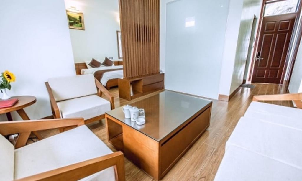 Phòng Executive Suite 1 Giường Đôi Hướng Vườn - Thảo Nguyên Resort Mộc Châu