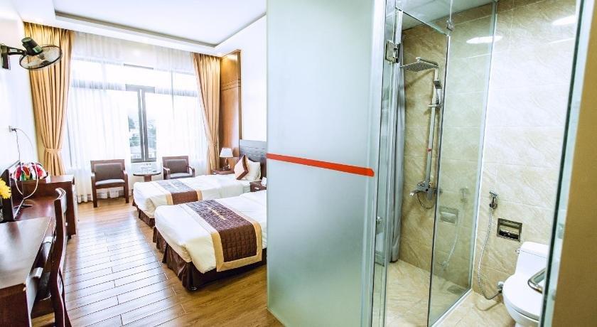 hòng Deluxe 2 Giường Đơn Hướng Vườn - Thảo Nguyên Resort Mộc Châu