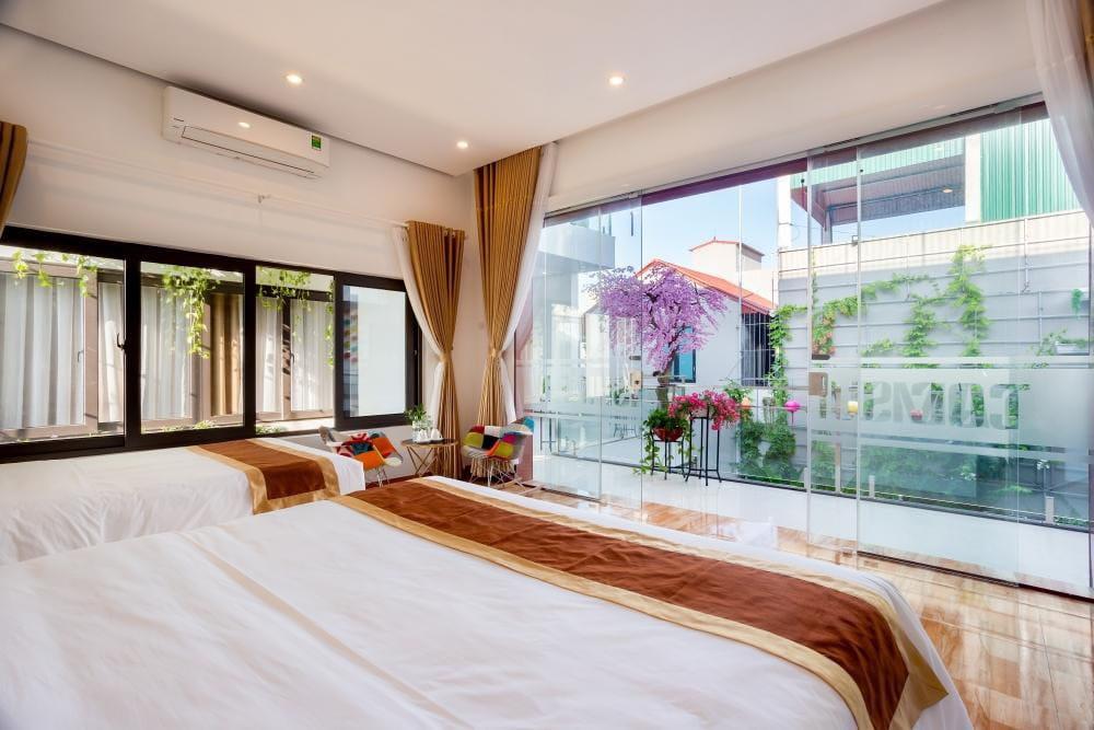 Phòng Superior 3 Khách Hướng Hồ Bơi - Khách Sạn Tam Cốc Sunshine