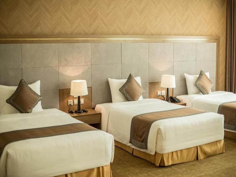 Phòng Deluxe 3 Giường Đơn Hướng Phố - Khách sạn Mường Thanh Luxury Phú Thọ