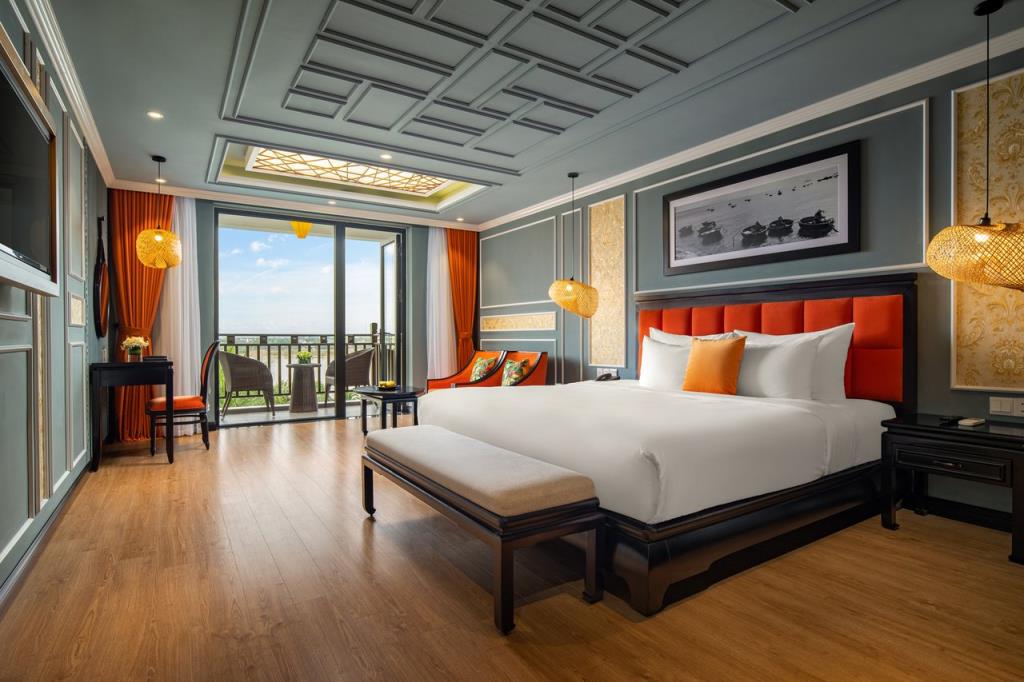 Deluxe River View Balcony DBL/TWN - Bel Marina Hội An Resort