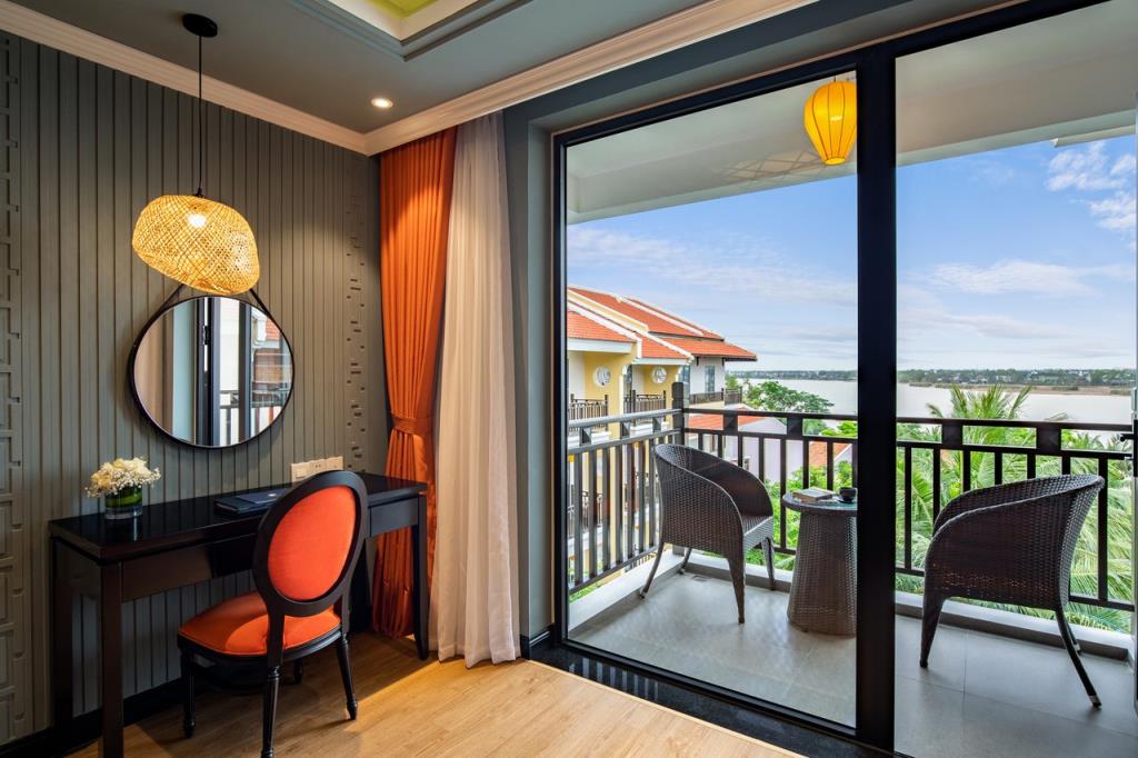 Deluxe River View Balcony DBL/TWN - Bel Marina Hội An Resort