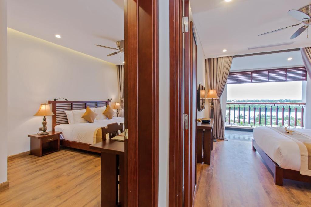 Family 2 Bedrooms - Pool And River View - Silk Sense Hội An River Resort