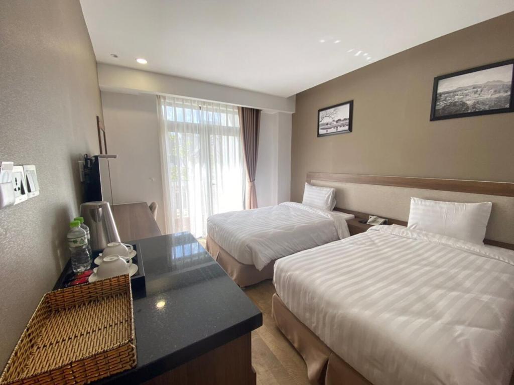 Deluxe Twin - A25 Hotel - 386 Hai Bà Trưng Đà Lạt