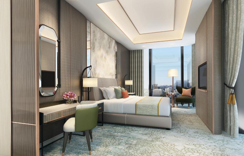 Phòng Club 1 Giường Lớn Hoặc 2 Giường Đơn - Khách sạn Vinpearl Landmark 81 Autograph Collection