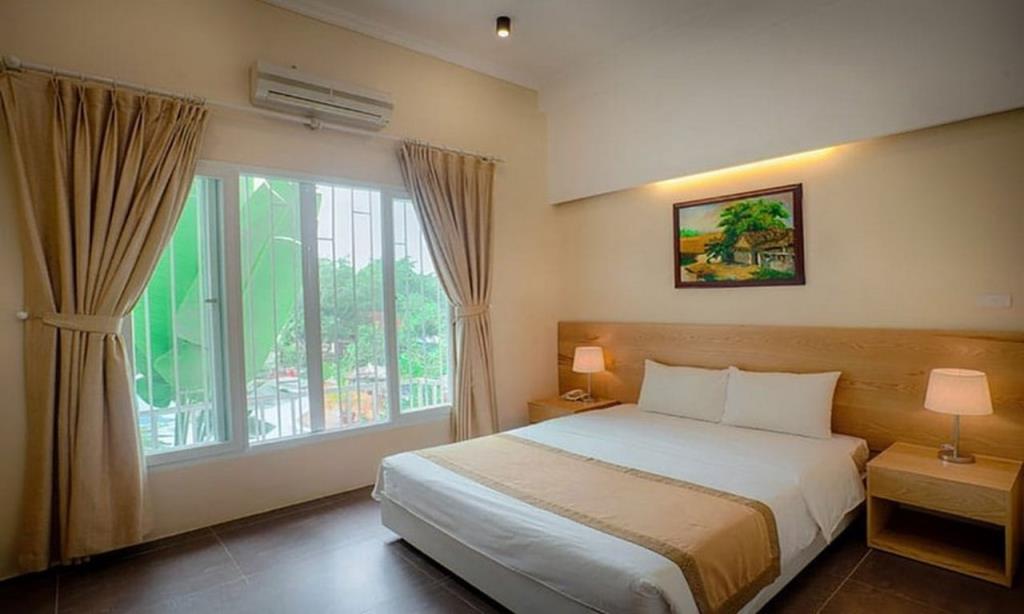 Villa Hoa Ban 1 Giường Đôi - VResort Hòa Bình