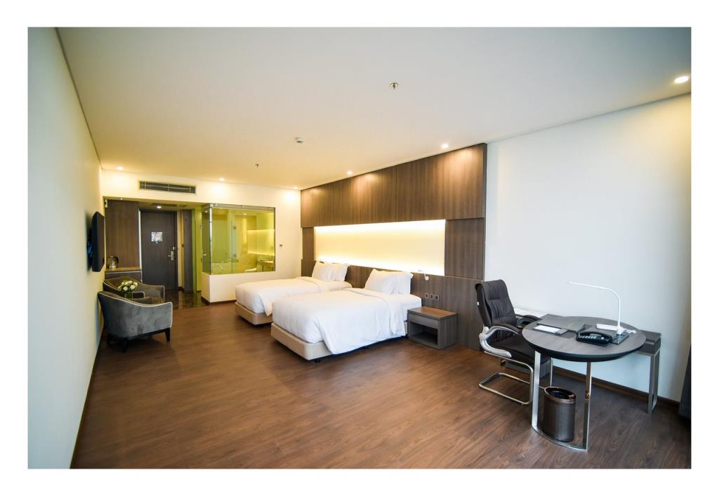 Deluxe Twin With City View - Khách sạn The Mira Central Park