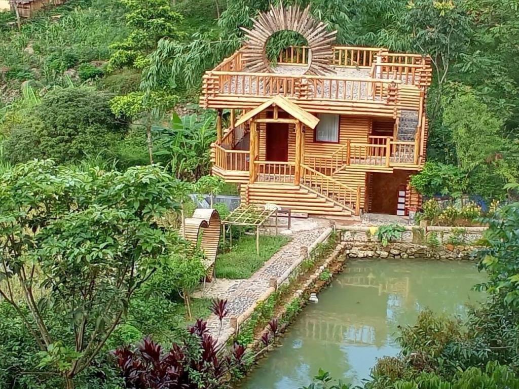 Villa View Panorama Có bể bơi mini - Pù Luông Jungle Lodge