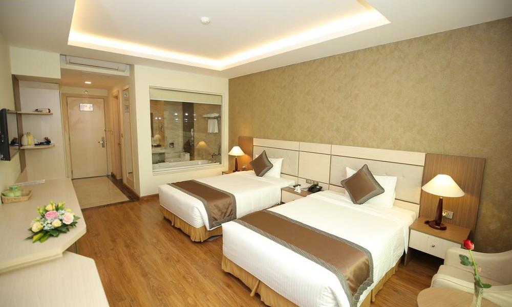 Phòng Deluxe 2 giường đơn - Khách Sạn Mường Thanh Grand Thanh Hóa