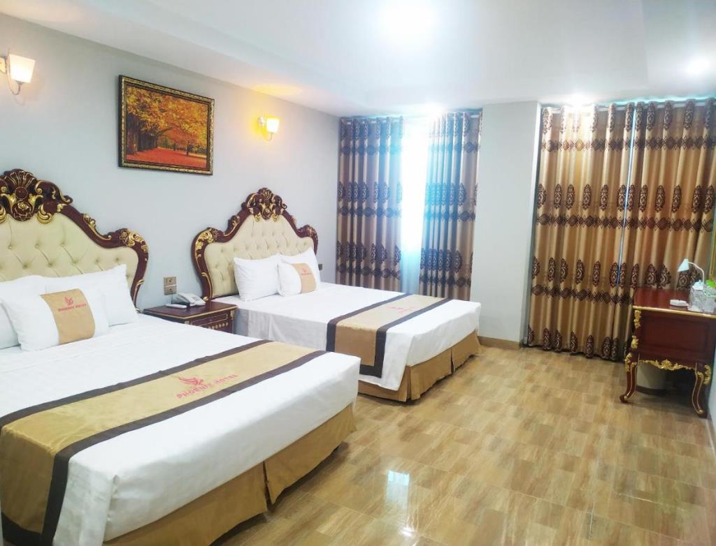 Deluxe Double Twin Room - Khách Sạn Phượng Hoàng 3