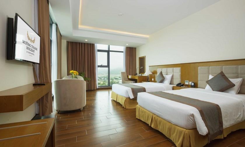 Phòng Deluxe Twin - Khách Sạn Mường Thanh Holiday Lý Sơn