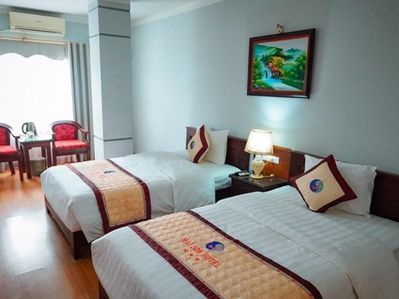 Phòng 2 giường đơn (1m2 x 2m) – LOẠI 1 - Khách Sạn Mai Sơn