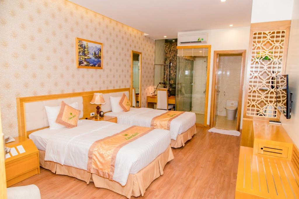 Phòng Deluxe 2 Giường Đơn - Khách sạn Palm Thanh Hóa