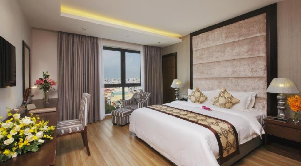 Phòng Premium Deluxe 1 Giường Lớn Hoặc 2 Giường Đơn - Khách Sạn Athena