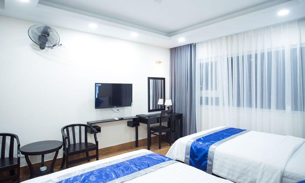 Phòng Deluxe 2 Giường Đôi - Khách Sạn Solex