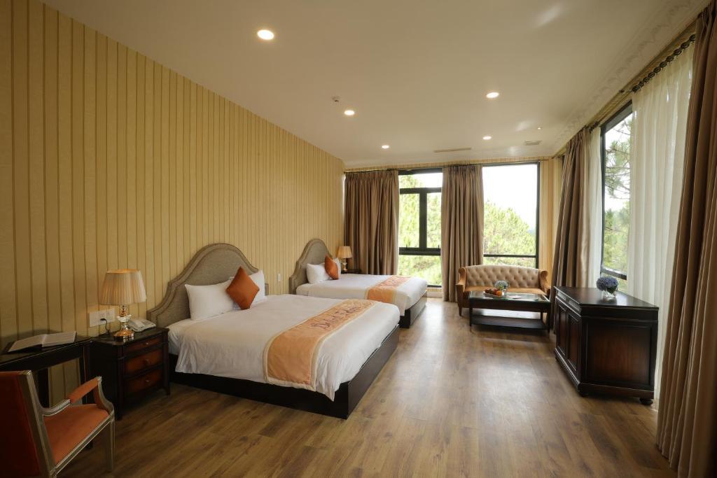 Phòng Building 2 Giường Đơn - Dalat Edensee Lake Resort & Spa