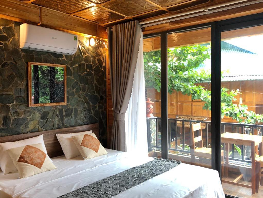 Phòng Tiwn bed ( Cho 4 người ) - Mai Châu Green Ecohouse