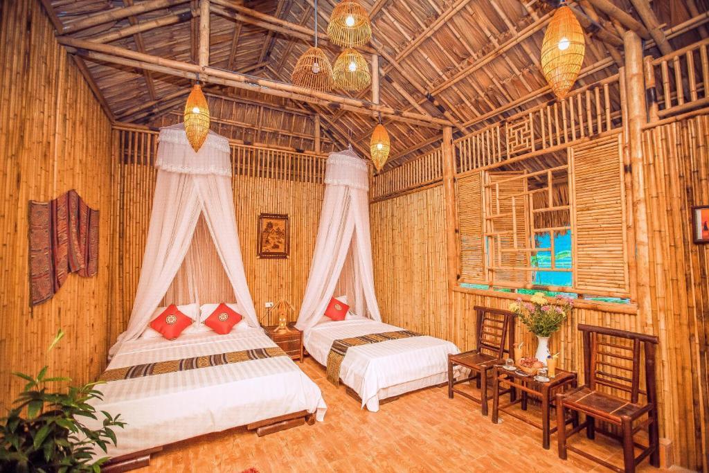 Bungalow hướng nhìn ra phong cảnh Núi non - Tam Coc Rice Fields Resort