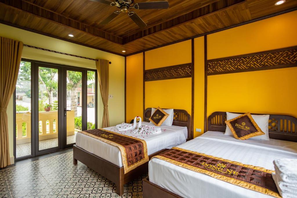 Cottage Nhìn Ra Vườn 2 giường đôi - Dong Ne Tam Coc Hotel & Resort