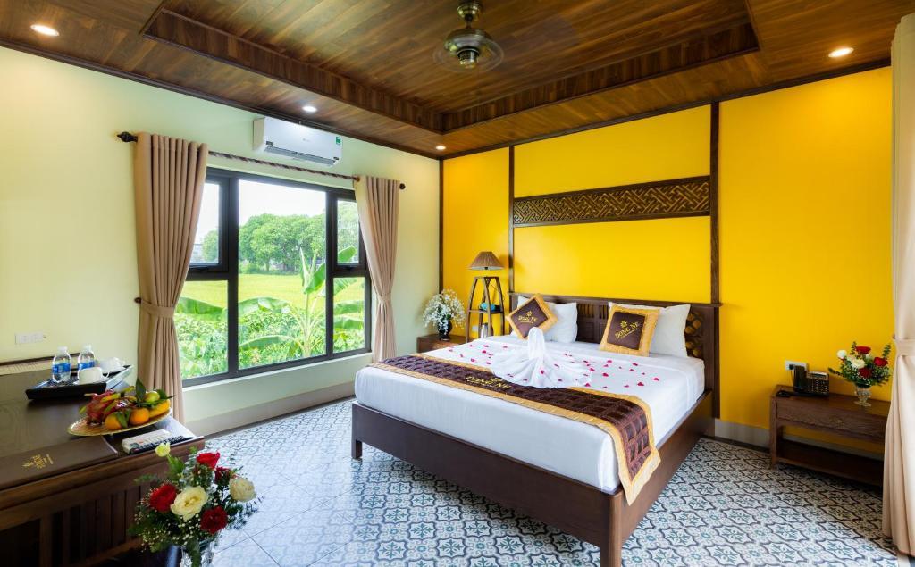 Cottage Nhìn Ra Vườn 1 giường đôi - Dong Ne Tam Coc Hotel & Resort