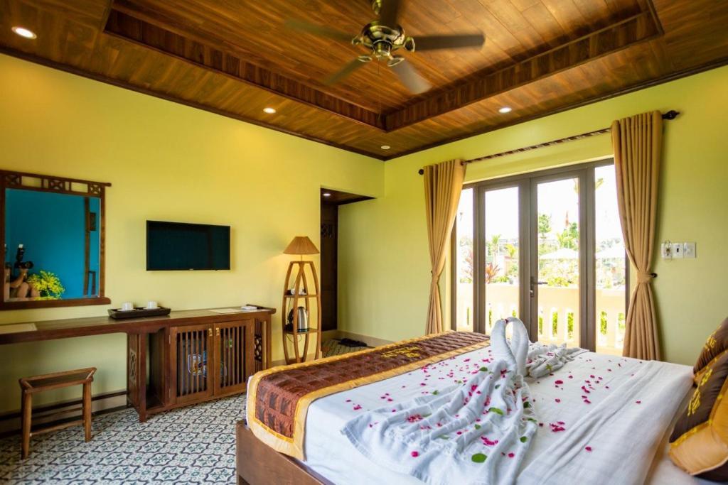 Cottage Nhìn Ra Vườn 1 giường đôi - Dong Ne Tam Coc Hotel & Resort