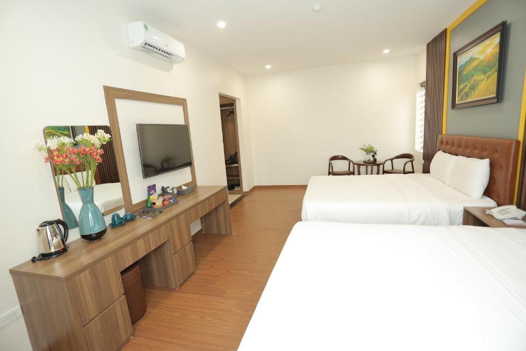 Phòng 2 Giường Đơn - Khách sạn Momali Ninh Bình