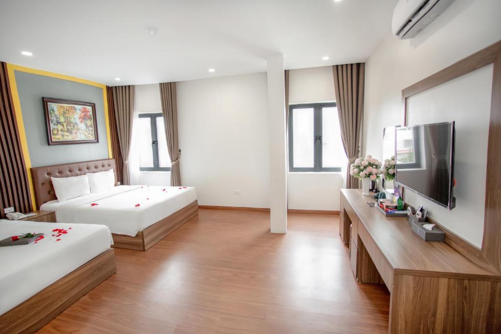 Phòng Gia Đình Có Bồn Tắm - Khách sạn Momali Ninh Bình