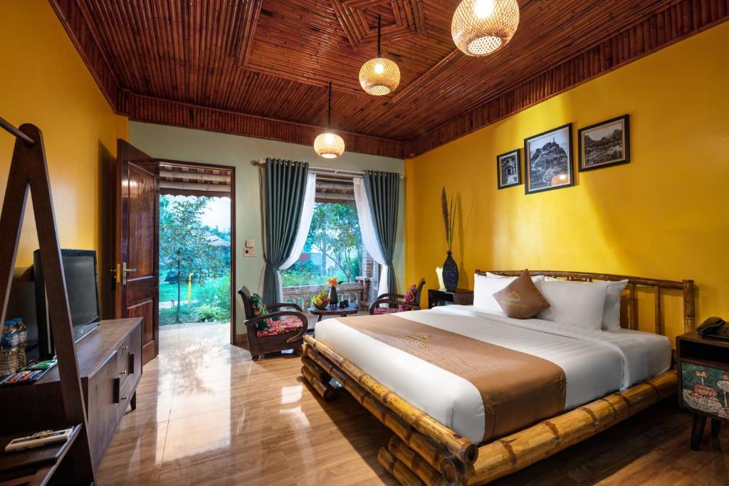 Phòng Premium Đôi Nhìn ra Khu vườn - An's Eco Garden Resort