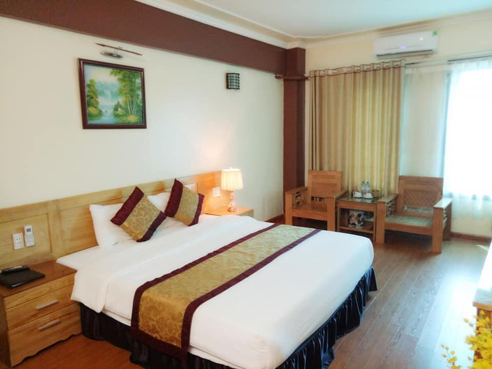 Phòng VIP 1 giường đôi - Khách Sạn Sao Xanh 3 Sơn La