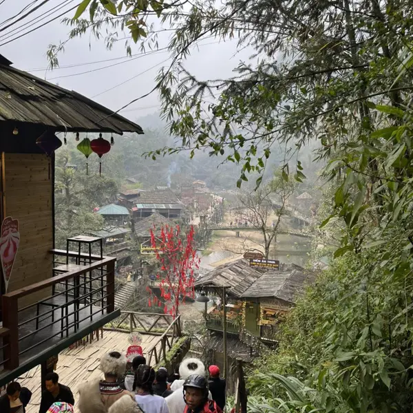 Tour Du Lịch Hà Nội - Bản Cát Cát - Swing Sapa - Moana - Fansipan