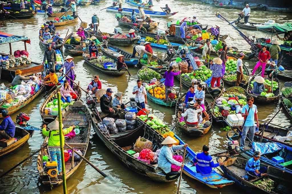 Chợ nổi miền Tây Việt Nam - nét văn hóa đặc sắc và độc đáo của vùng đồng bằng sông Cửu Long