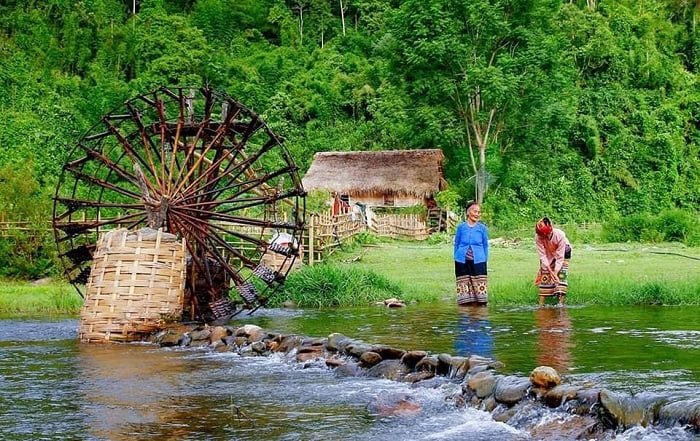 Con Cuông là vùng đất của núi rừng Trường Sơn hùng vĩ