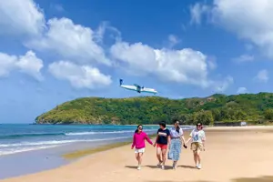 Bãi Đầm Trầu - Nơi thiên nhiên hoang sơ gặp gỡ khung cảnh có 1-0-2