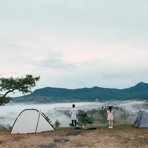 Cắm trại mùa mưa tại Đà Lạt - Trải nghiệm dành cho những kẻ mộng mơ