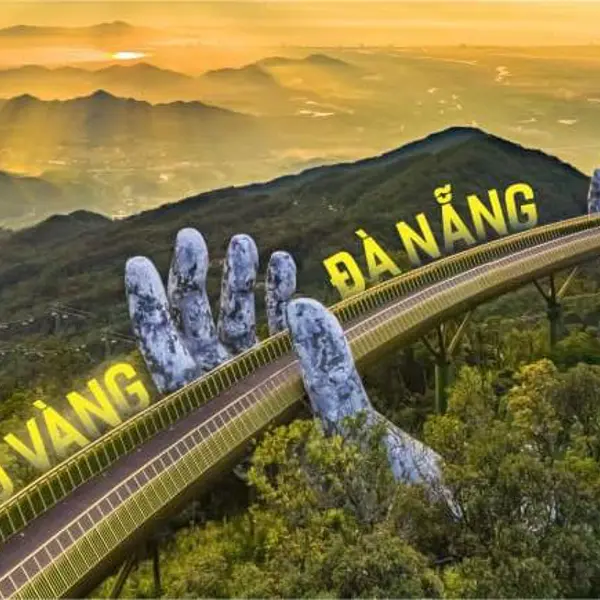 Cầu Vàng Đà Nẵng - Điểm tham quan nổi tiếng thu hút đông đảo du khách
