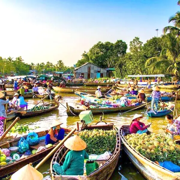 Chợ nổi Cái Răng - Bản hòa ca trên sông nước của chốn Tây Đô