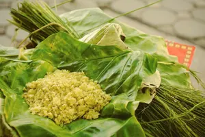 Cốm làng Vòng - Tinh hoa ẩm thực đất Hà Thành