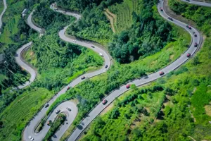 Hà Giang - Flycam tái hiện khung cảnh thiên nhiên hùng vĩ và tuyệt vời