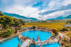 Suối khoáng nóng Trạm Tấu - "Tiểu Bali" giữa lòng Tây Bắc
