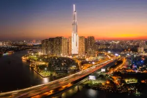 Khám phá thành phố Hồ Chí Minh về đêm: Vẻ đẹp rực rỡ từ trên cao