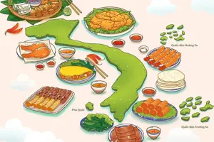 Tinh hoa văn hóa với ẩm thực Việt Nam 3 miền Bắc - Trung - Nam