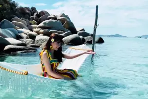 Đảo Bình Hưng: "Viên ngọc thô" trong trẻo giữa vịnh Cam Ranh