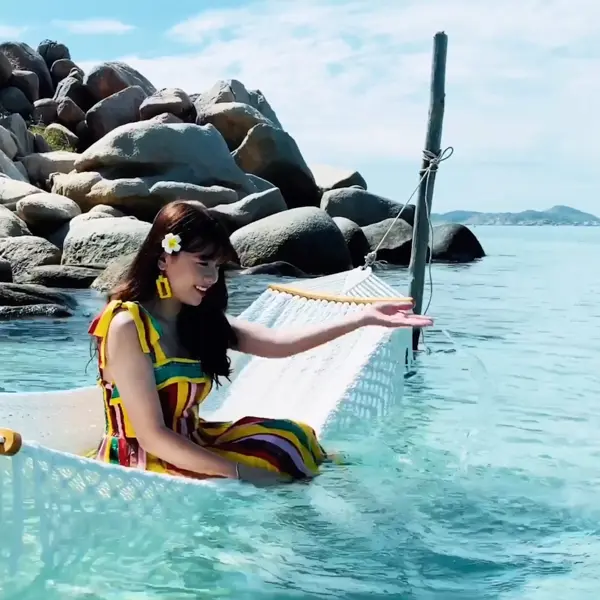 Đảo Bình Hưng: "Viên ngọc thô" trong trẻo giữa vịnh Cam Ranh