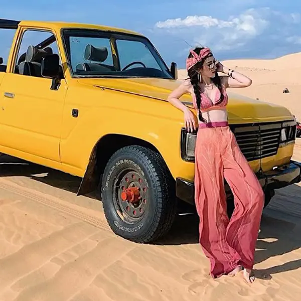 Đồi cát Mũi Né: "Tiểu sa mạc" với 18 sắc màu kỳ thú tại Phan Thiết