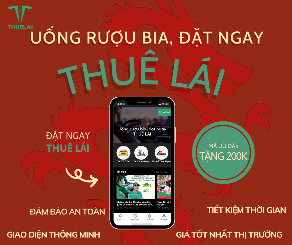 Thuê Lái - Đón Tết an toàn cùng dịch vụ thuê lái xe hộ dịp cuối năm